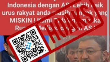 [HOAKS] Dubes Iran Sebut Masyarakat Indonesia Miskin