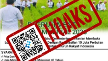 [HOAKS] Link Daftar Petani Milenial 2026