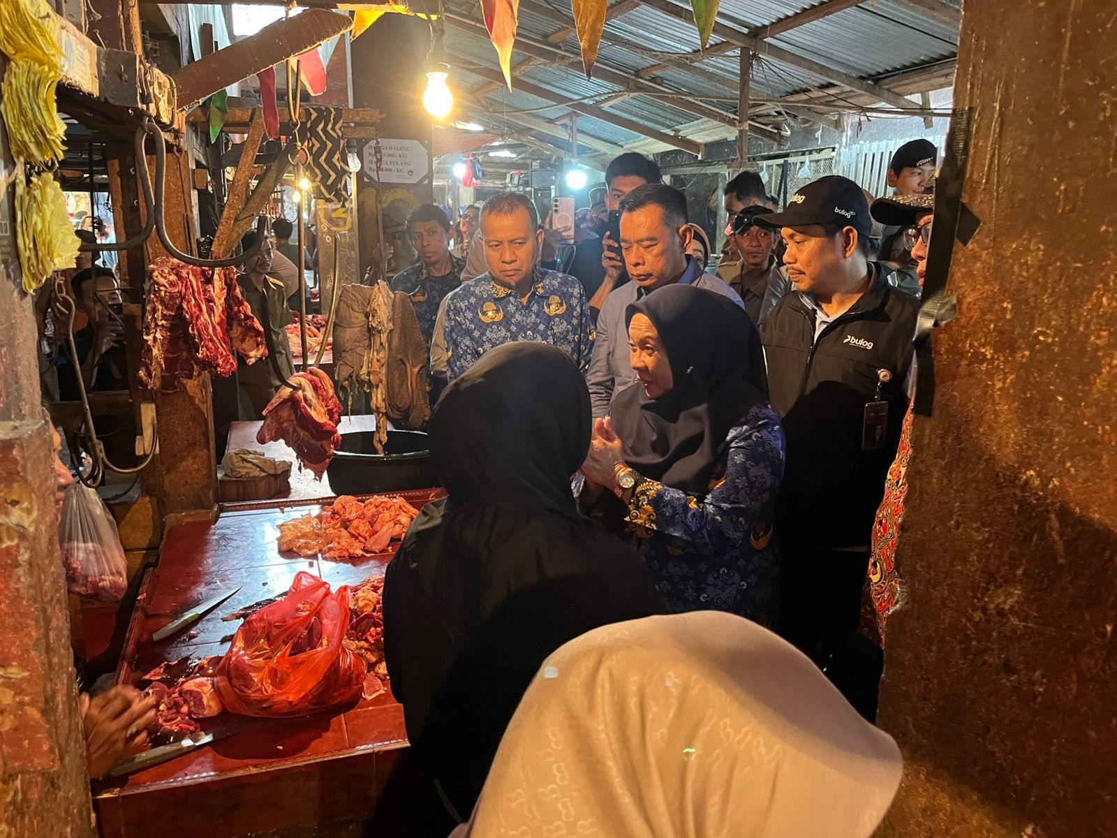 Satgas Pangan Polda Sulteng Ikut Sidak Pasar.