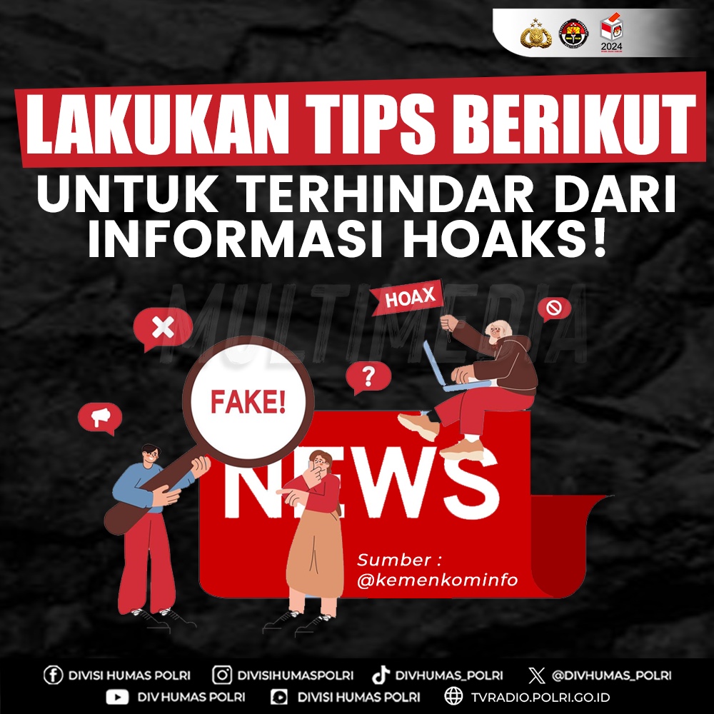 Lakukan Tips Berikut Untuk Terhindar Dari Informasi Hoaks!